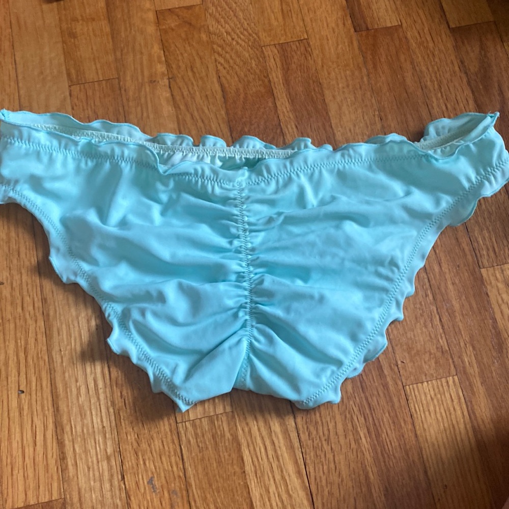 Victoria’s Secret bathing suit bottom light blue